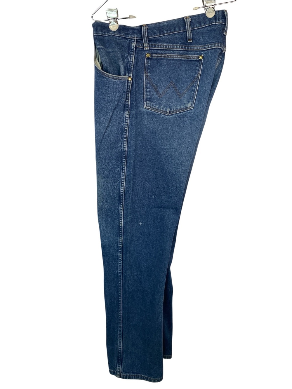 Wrangler Regular Fit 47 MWZ Straight-Leg Jeans in Dark Blue Men’s 38x34